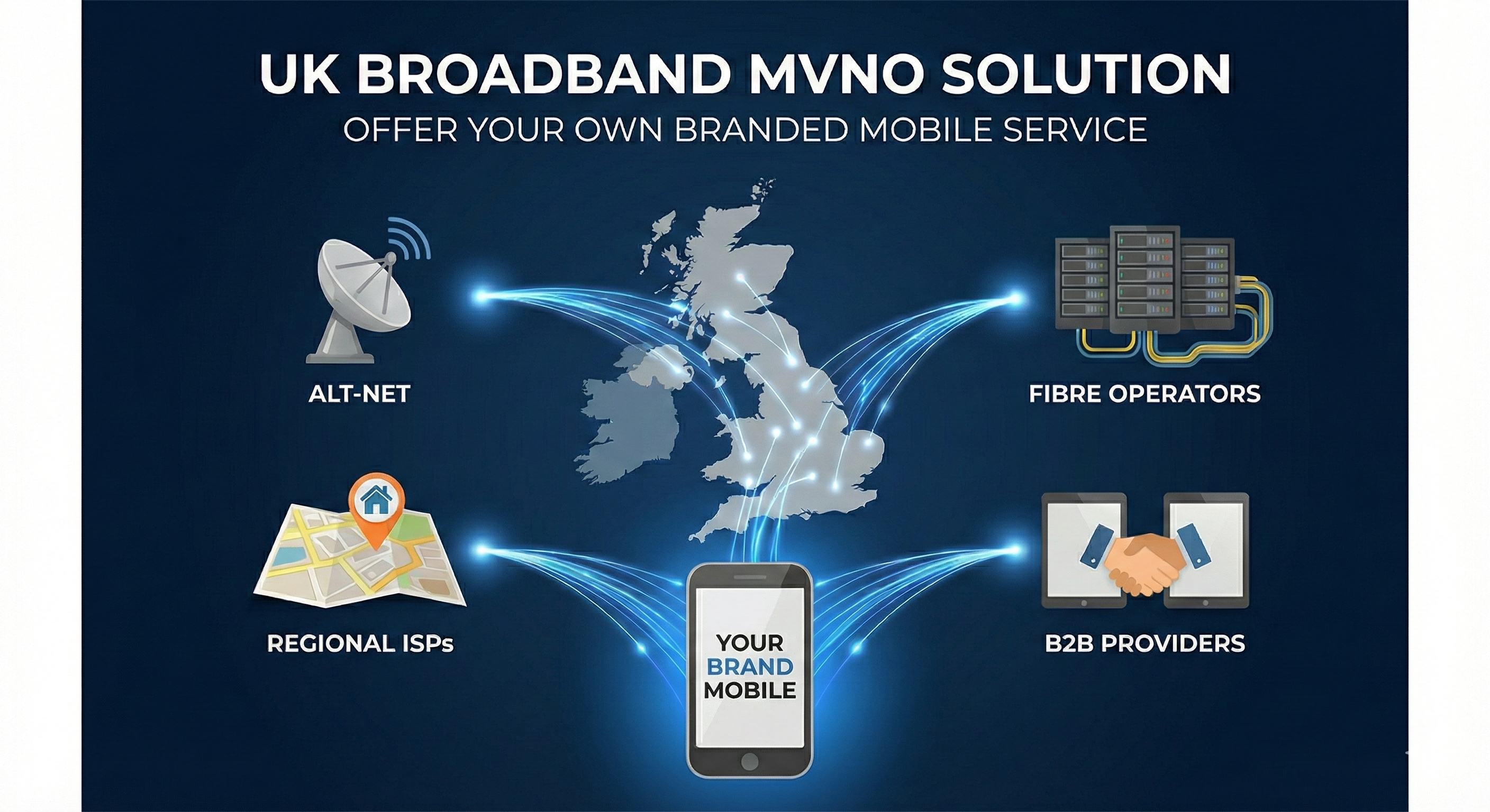 Broadband providers launching mobile services
